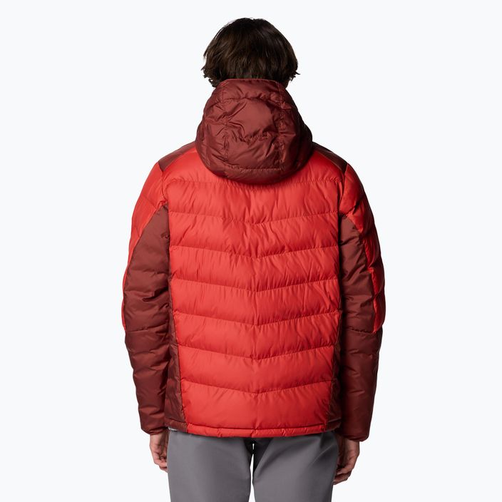 Columbia Labyrinth Loop II Hooded sail red/ spice vyriška pūkinė striukė 3