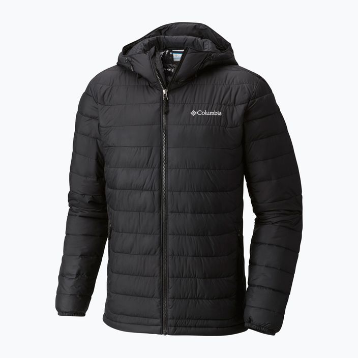 Vyriška pūsta striukė Columbia Powder Lite II Hooded black 9