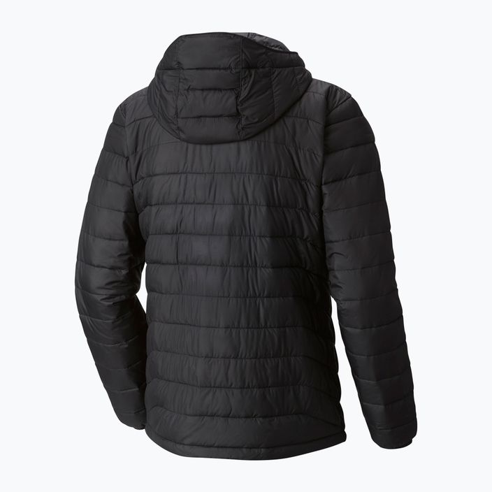 Vyriška pūsta striukė Columbia Powder Lite II Hooded black 10