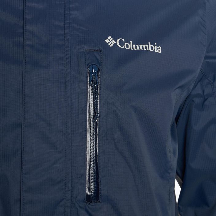 Vyriška striukė nuo lietaus Columbia Pouring Adventure III collegiate navy 3