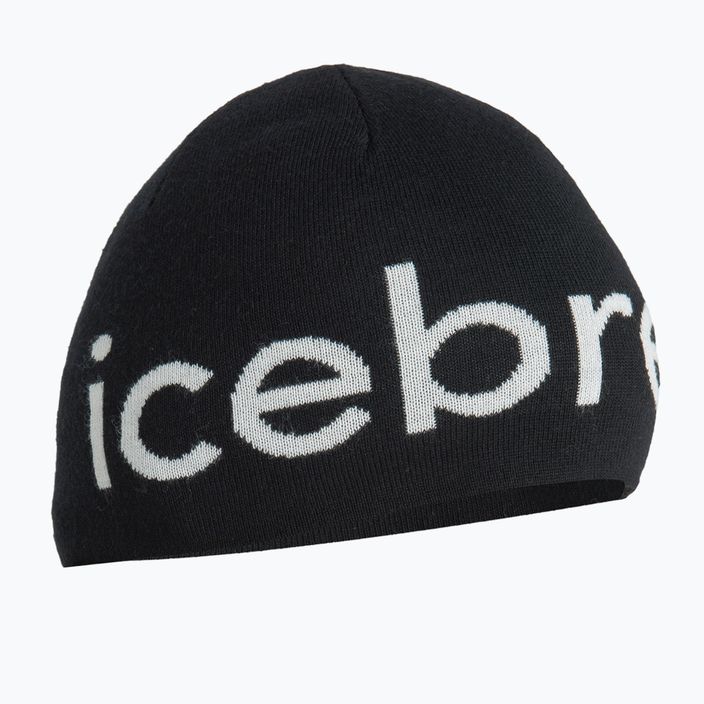 Icebreaker Merino žieminė kepurė black/ecru hthr 6