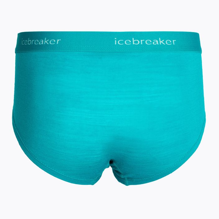 "Icebreaker" moteriški termo šortai Sprite hot flux green 2