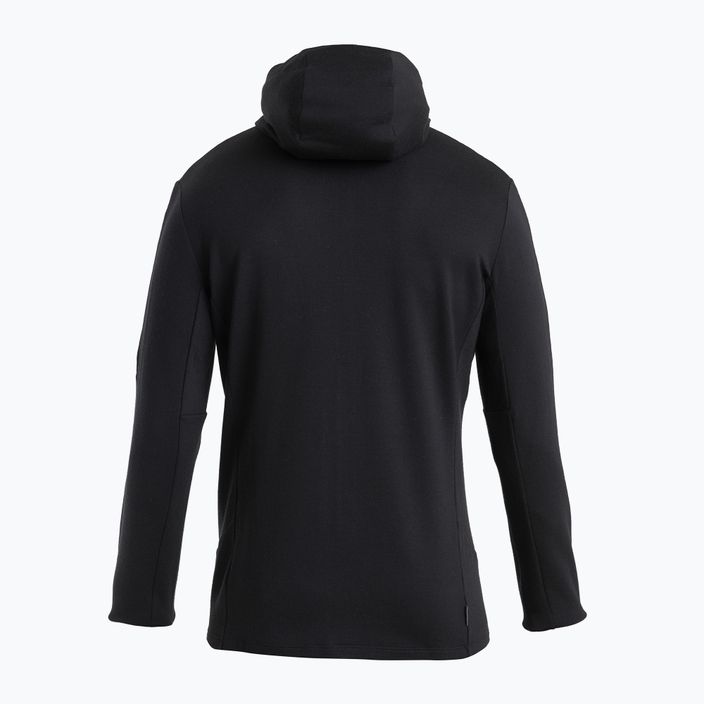 Vyriškas žygio džemperis icebreaker Merino 260 Quantum IV Zip Hoodie black 8