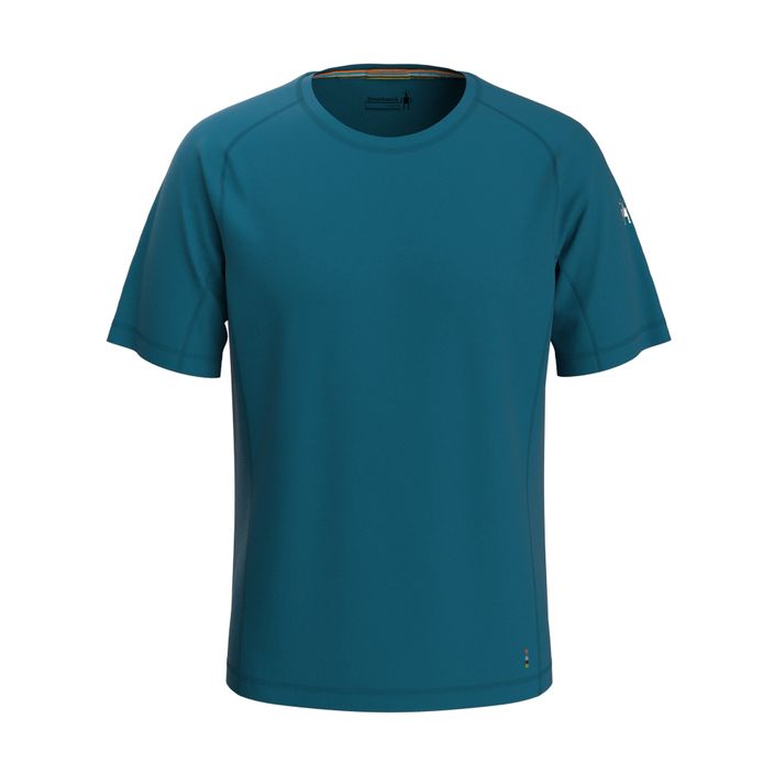 Vyriški Smartwool Merino Sport 120 termo marškinėliai mėlyni SW016544J44 2