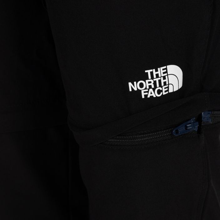 The North Face Exploration Convertible vaikiškos trekingo kelnės juodos NF0A7R12JK31 5