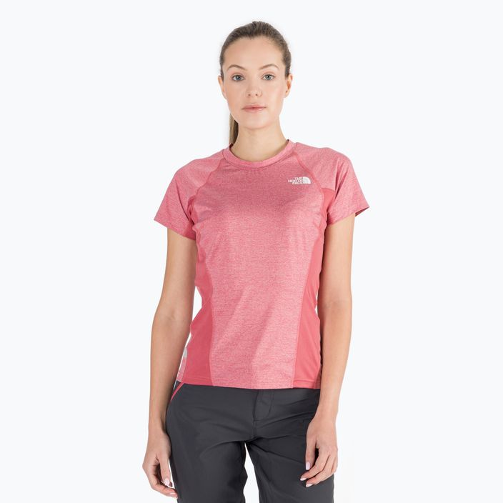Moteriški trekingo marškinėliai The North Face AO pink NF0A5IFK5R51