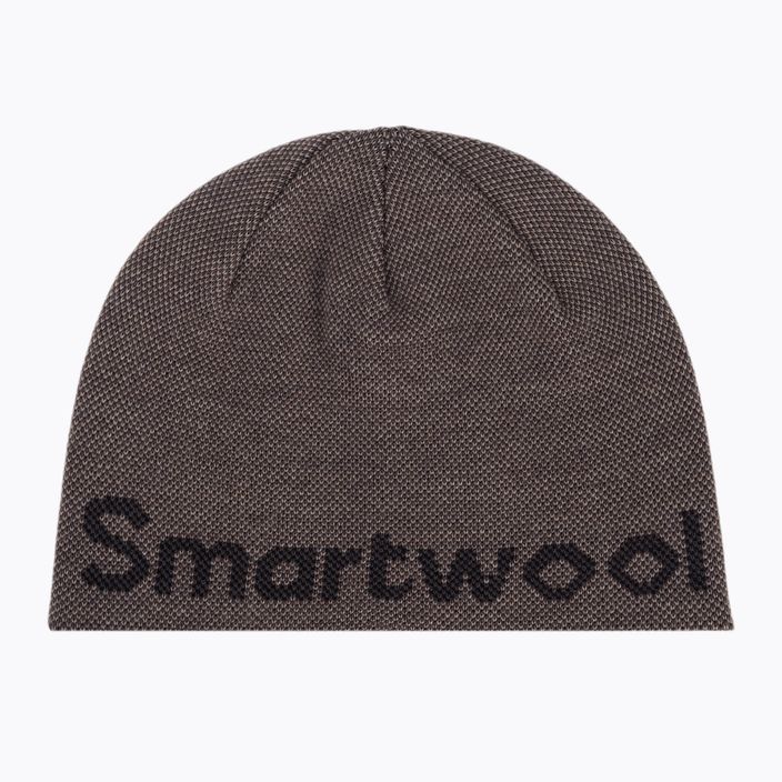 Smartwool Lid Logo žieminė kepurė pilka SW011441G57 5
