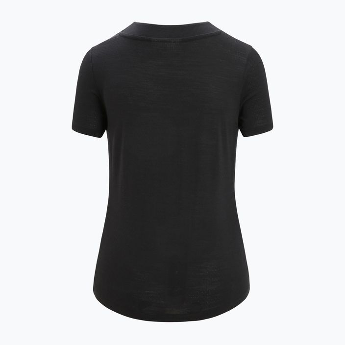 Icebreaker moteriški trekingo marškinėliai Zoneknit black 8