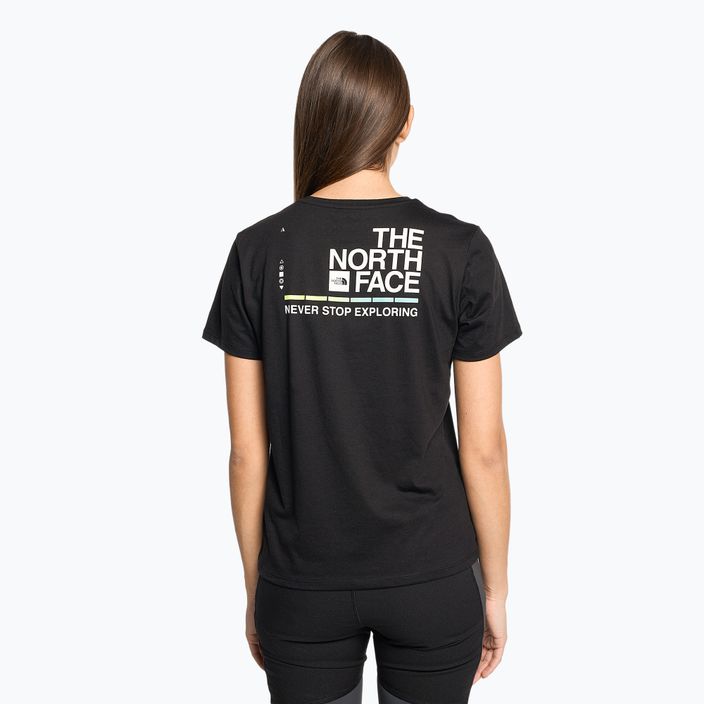 Moteriški trekingo marškinėliai The North Face Foundation Graphic black NF0A55B2R0G1 2