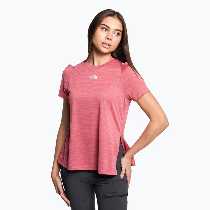 Moteriški trekingo marškinėliai The North Face AO Tee pink NF0A8267IS51