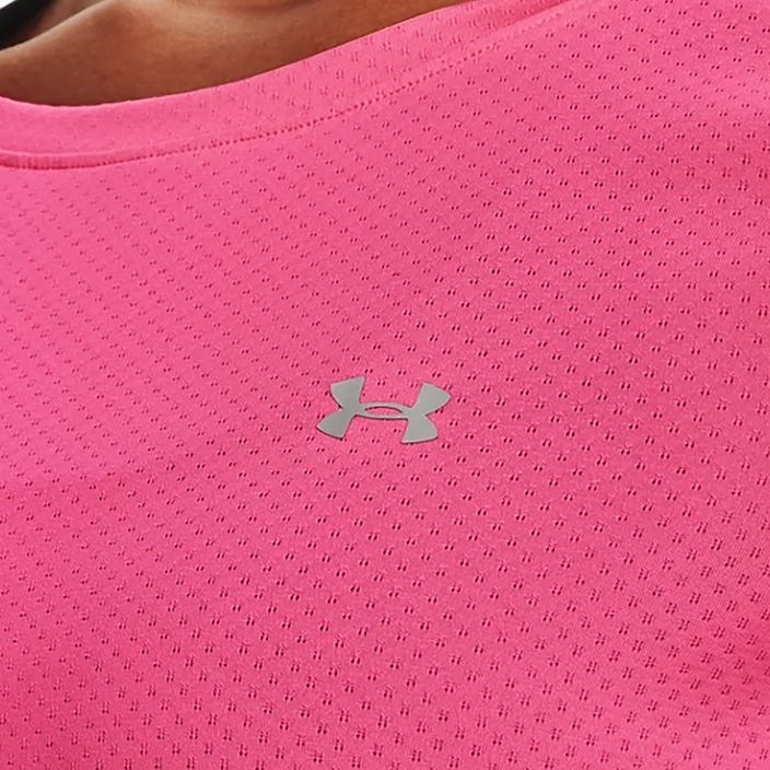 Under Armour UA HG Armour SS moterų treniruočių marškinėliai rožinės spalvos 1328964 6