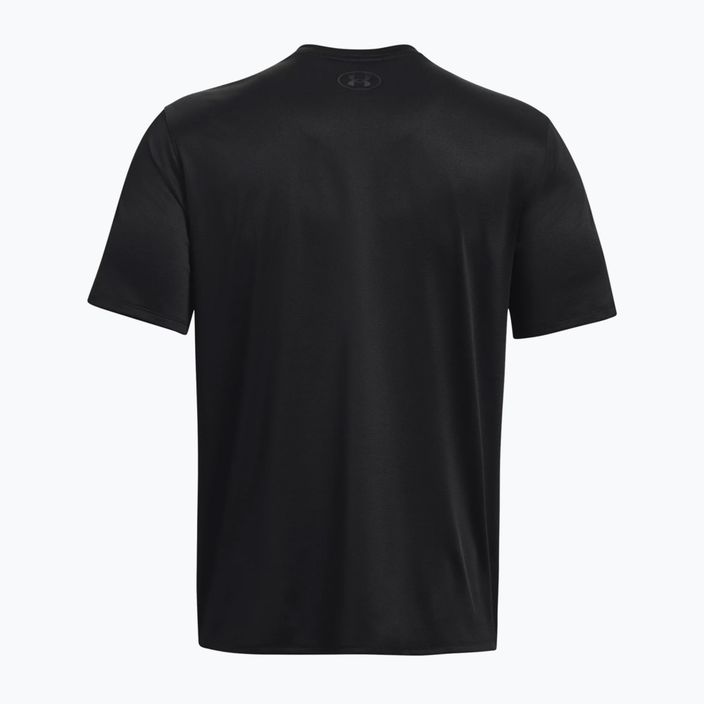 Under Armour Tech Vent SS vyriški treniruočių marškinėliai juodi 1376791 2