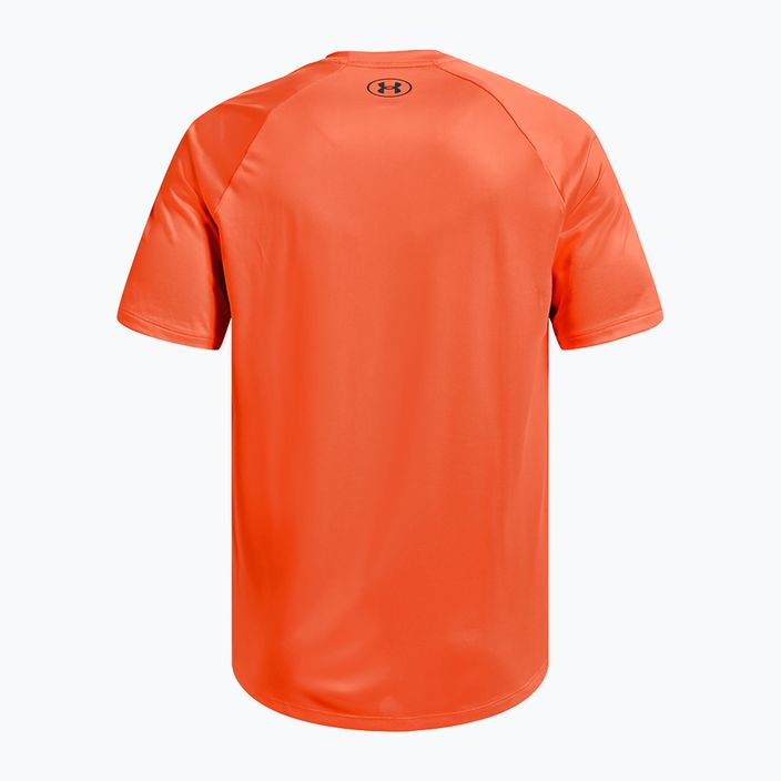 Under Armour Tech Fade vyriški treniruočių marškinėliai orange 1377053 2