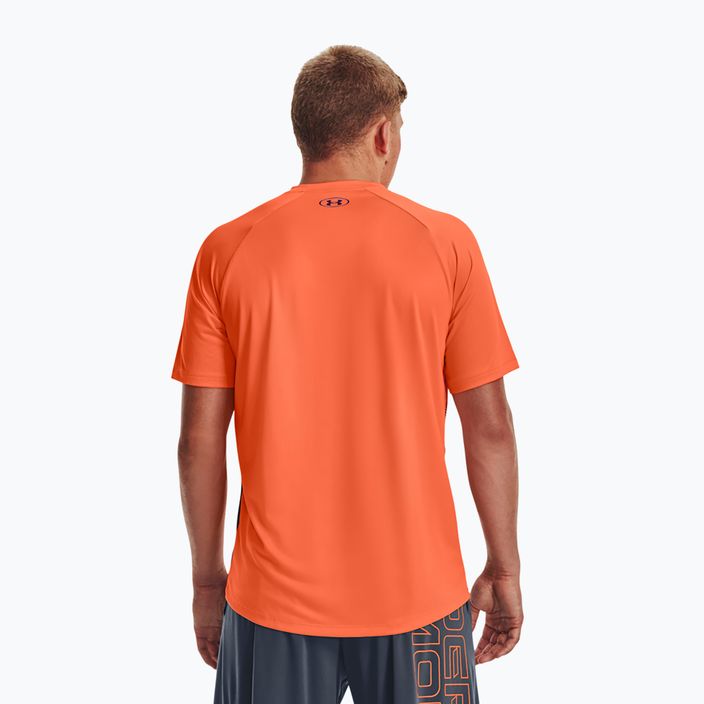Under Armour Tech Fade vyriški treniruočių marškinėliai orange 1377053 4