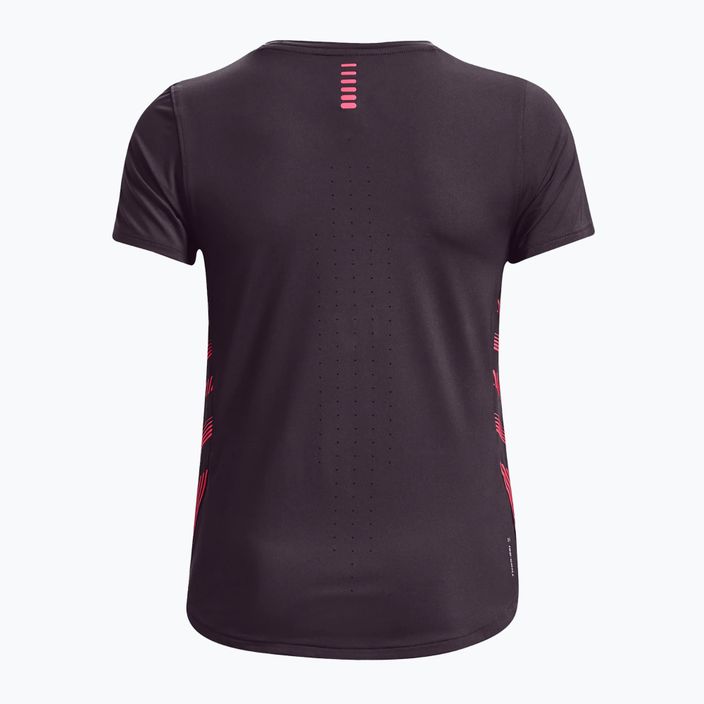 Under Armour Iso-Chill Laser II moteriški bėgimo marškinėliai violetinės spalvos 1376818 2