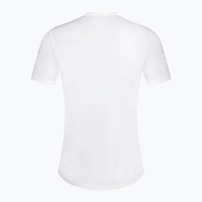 Vyriški "Under Armour" marškinėliai su logotipu "Logo Emb Heavyweight" baltos/juodos spalvos 5