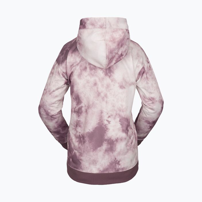 Moteriški snieglenčių marškinėliai Volcom Spring Shred Hoody pink H4152303 8