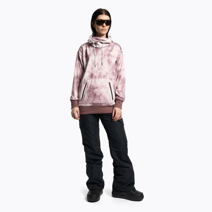 Moteriški snieglenčių marškinėliai Volcom Spring Shred Hoody pink H4152303 2