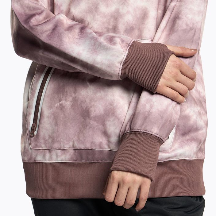 Moteriški snieglenčių marškinėliai Volcom Spring Shred Hoody pink H4152303 6