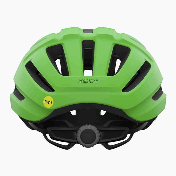 Vaikiškas dviračio šalmas Giro Register II matte bright green 3