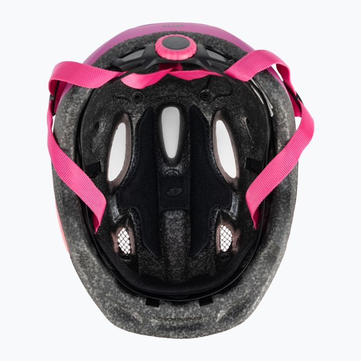 Giro Scamp rožinės ir violetinės spalvos vaikiškas dviratininko šalmas GR-7150045 5