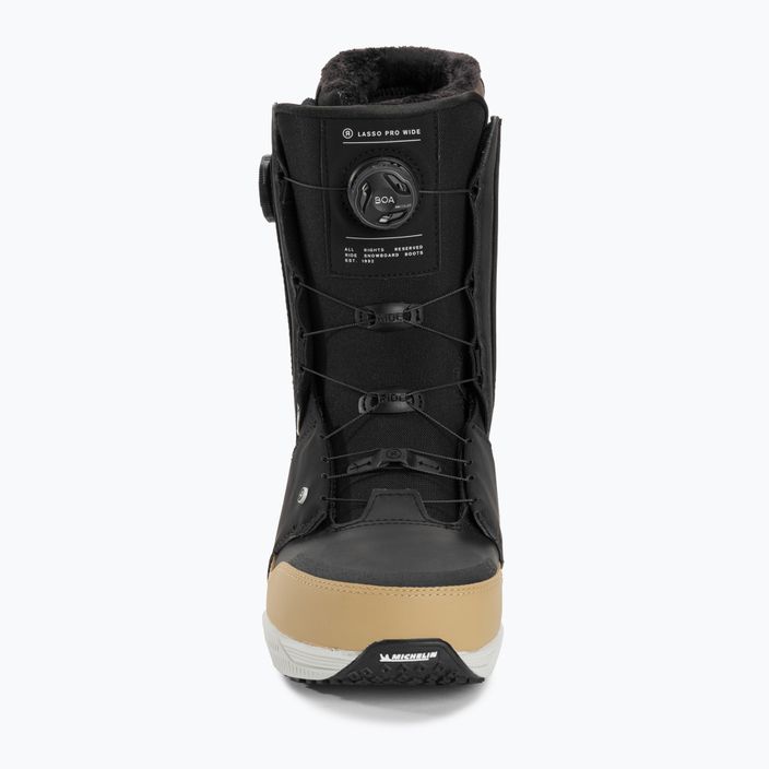 Vyriški snieglenčių batai RIDE Lasso Pro Wide black 3