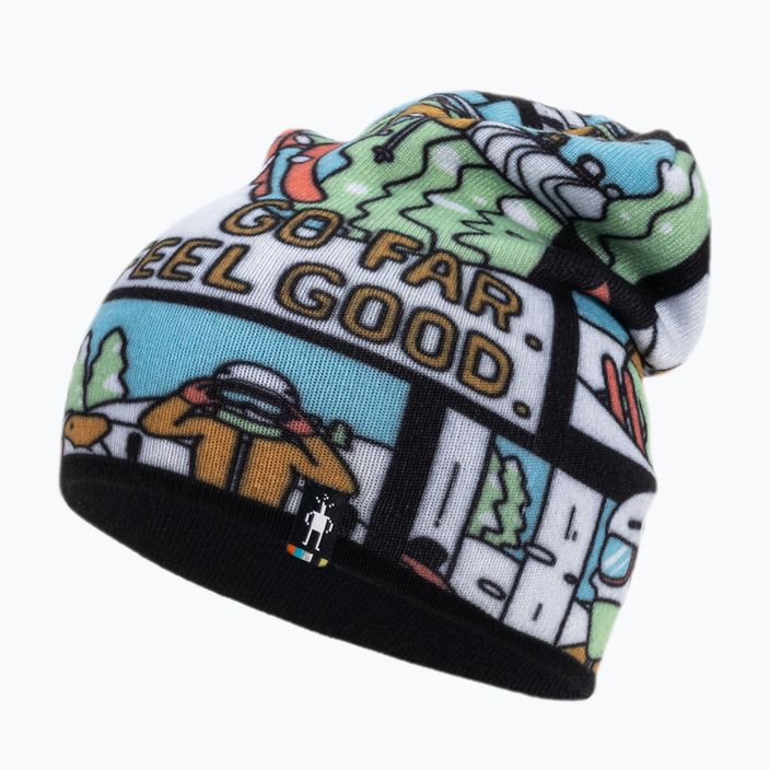 Smartwool Winter Adventure Print spalvota kepurė SW018104150 3