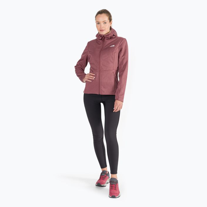Moteriška softshell striukė The North Face Quest Highloft Soft Shell pink NF0A3Y1K7A21 2