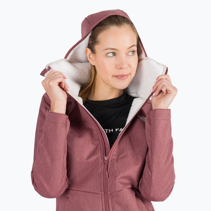 Moteriška softshell striukė The North Face Quest Highloft Soft Shell pink NF0A3Y1K7A21 7