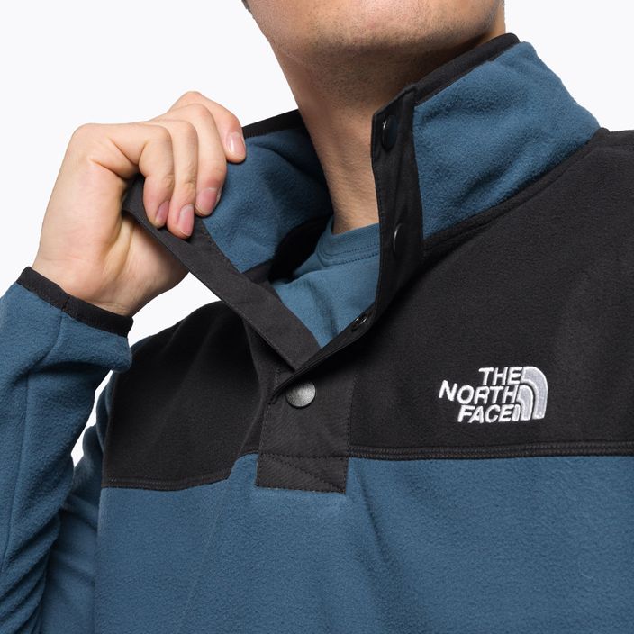 Vyriški vilnoniai džemperiai The North Face Homesafe Snap Neck Fleece Pullover blue NF0A55HMMPF1 5