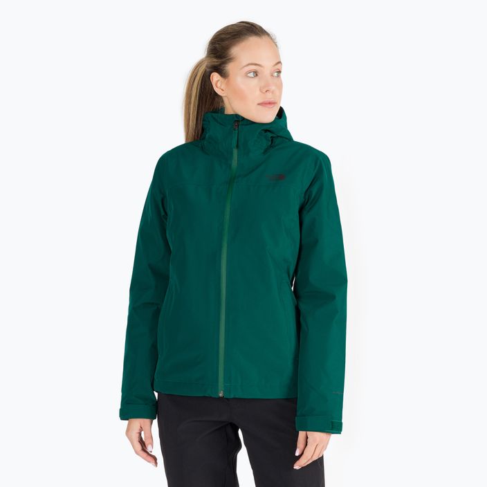 Moteriška striukė nuo lietaus The North Face Dryzzle Futurelight Insulated green NF0A5GM6D7V1