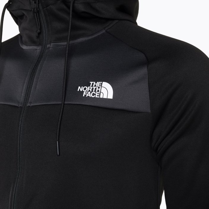 Vyriški džemperiai The North Face Reaxion Fleece Full Zip Hoodie black-grey NF0A7Z9OKT01 3