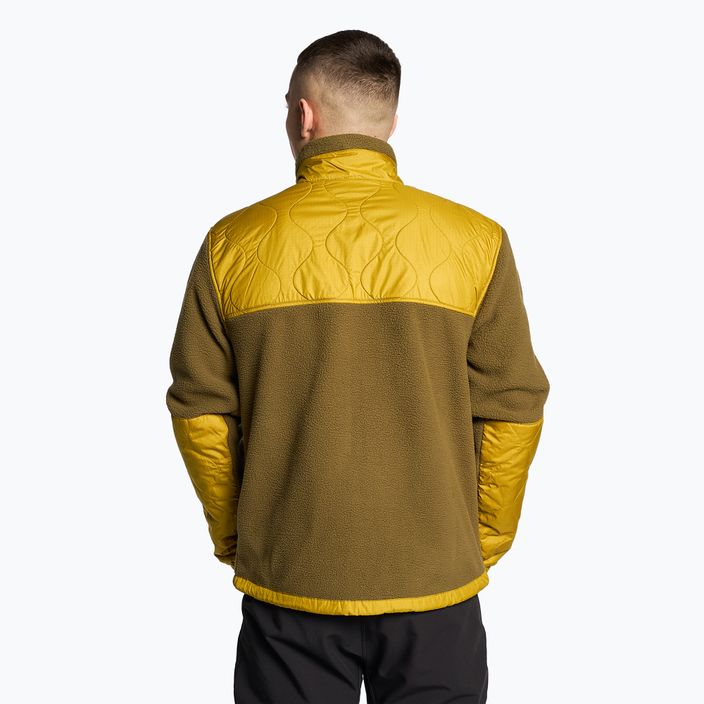Vyriškas džemperis The North Face Royal Arch FZ rudos ir geltonos spalvos NF0A7UJBC0N1 2