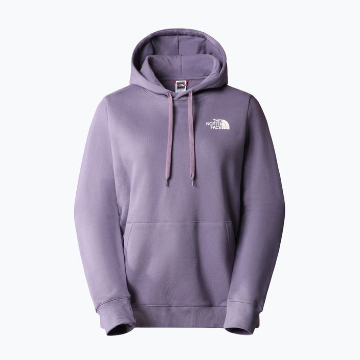Moteriški džemperiai The North Face Outdoor Graphic Hoodie Light purple NF0A827LN141