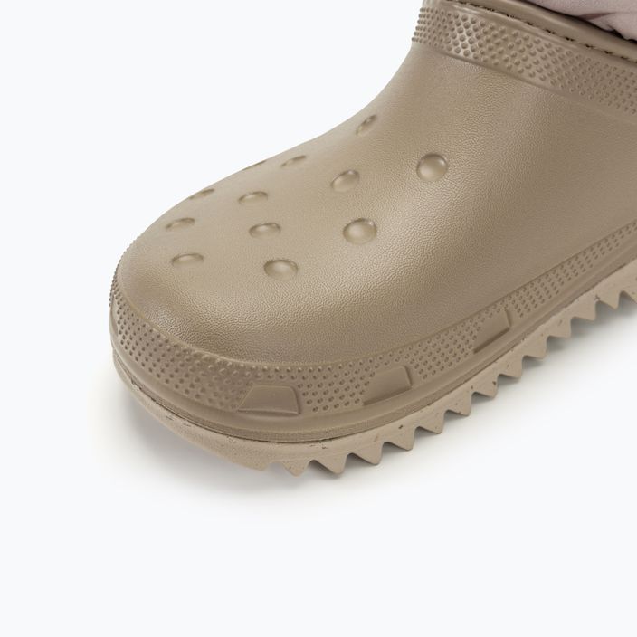 Moteriški sniego batai Crocs Classic Neo Puff Shorty mocha/mushroom 7