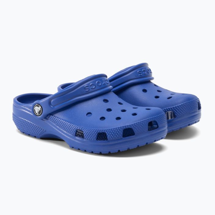 Vaikiškos šlepetės Crocs Classic Clog Kids blue bolt 5