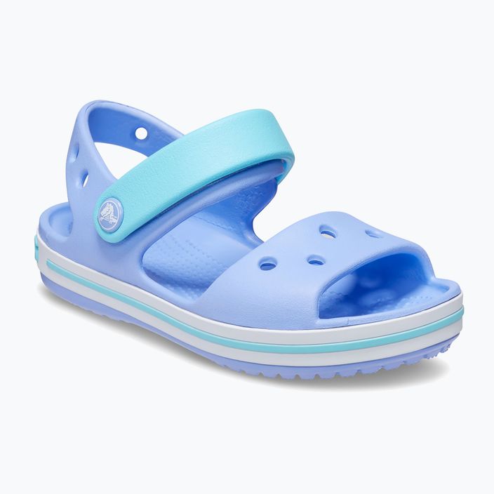 Vaikiškos basutės Crocs Crocband Sandal Kids moon jelly 8