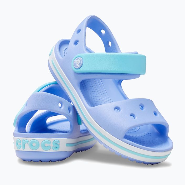 Vaikiškos basutės Crocs Crocband Sandal Kids moon jelly 13