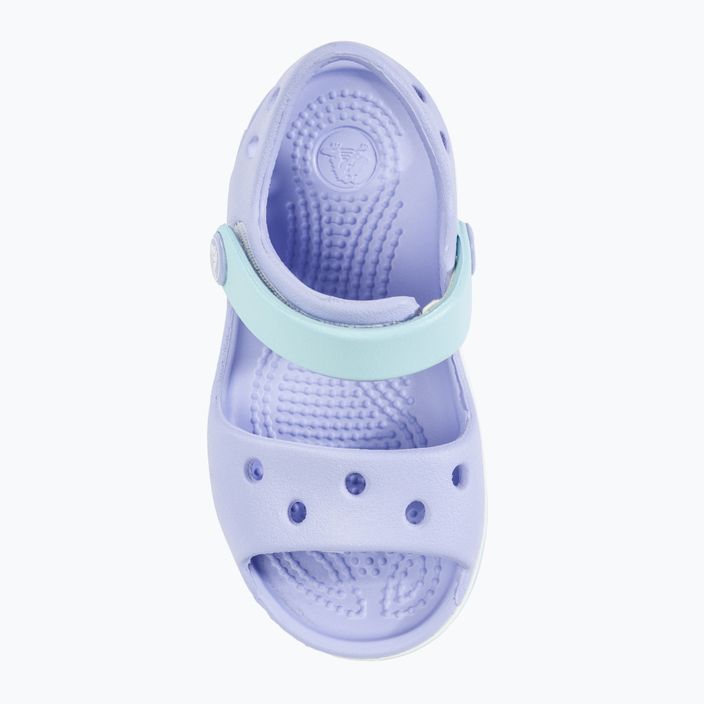 Vaikiškos basutės Crocs Crocband Sandal Kids moon jelly 5