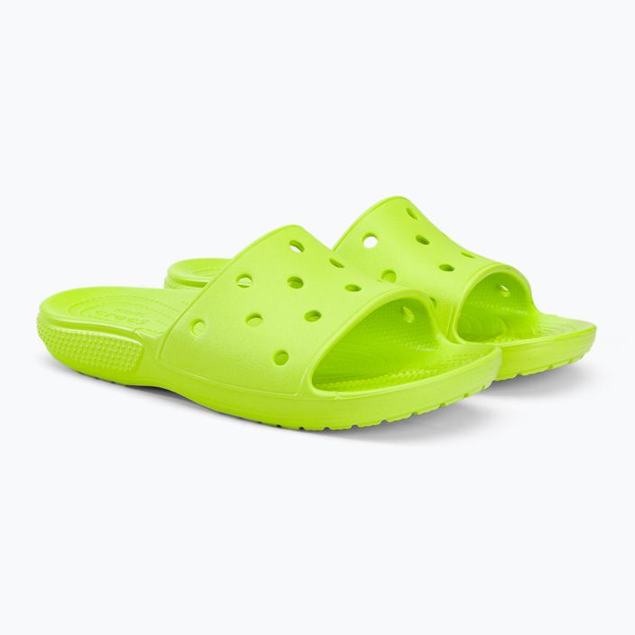Crocs Classic Crocs Slide green 206121-3UH šlepetės 4
