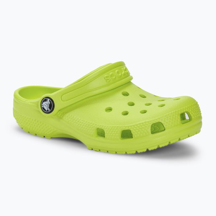 Vaikiškos šlepetės Crocs Classic Clog Kids limeade