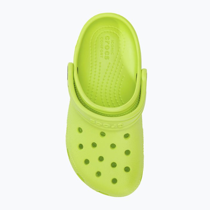 Vaikiškos šlepetės Crocs Classic Clog Kids limeade 6