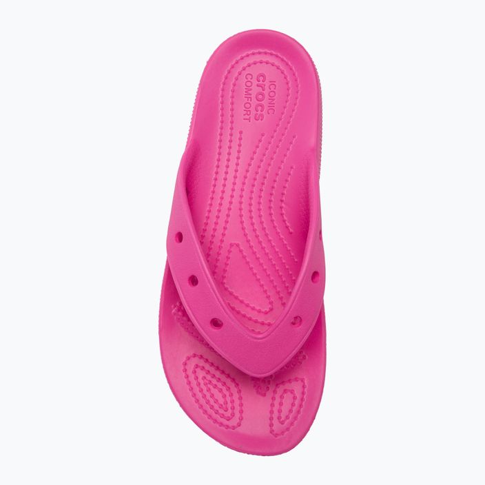 Šlepetės per pirštą Crocs Classic Flip juice 5