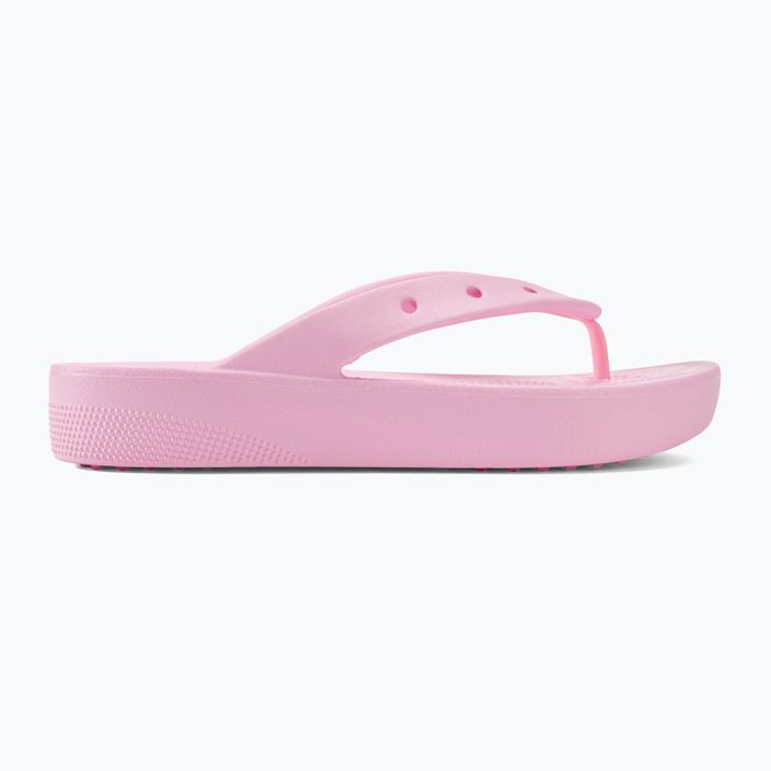 Moteriškos šlepetės Crocs Classic Platform flamingo 2