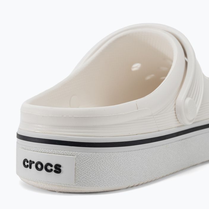 Vyriškos šlepetės Crocs Crocband Clean Of Court Clog white 10