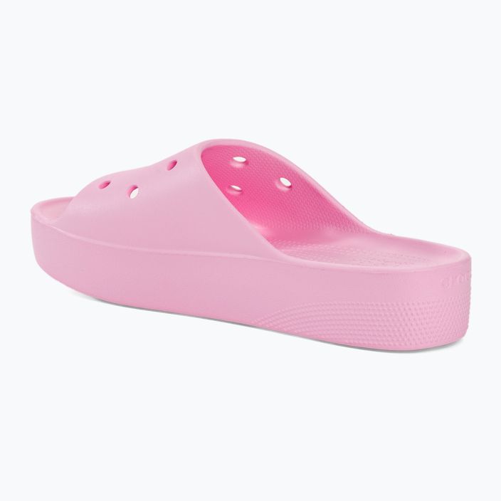 Moteriškos šlepetės Crocs Classic Platform flamingo 3