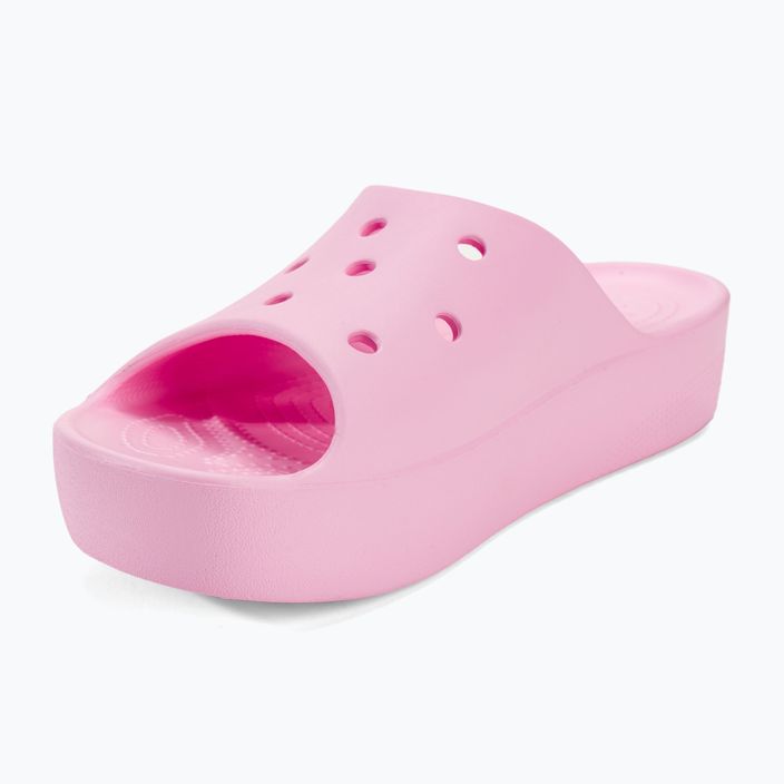 Moteriškos šlepetės Crocs Classic Platform flamingo 7