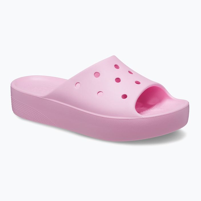 Moteriškos šlepetės Crocs Classic Platform flamingo 8