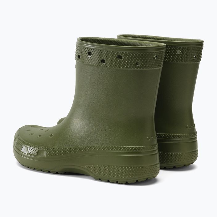 Vyriški lietaus batai Crocs Classic Rain Boot army green 3