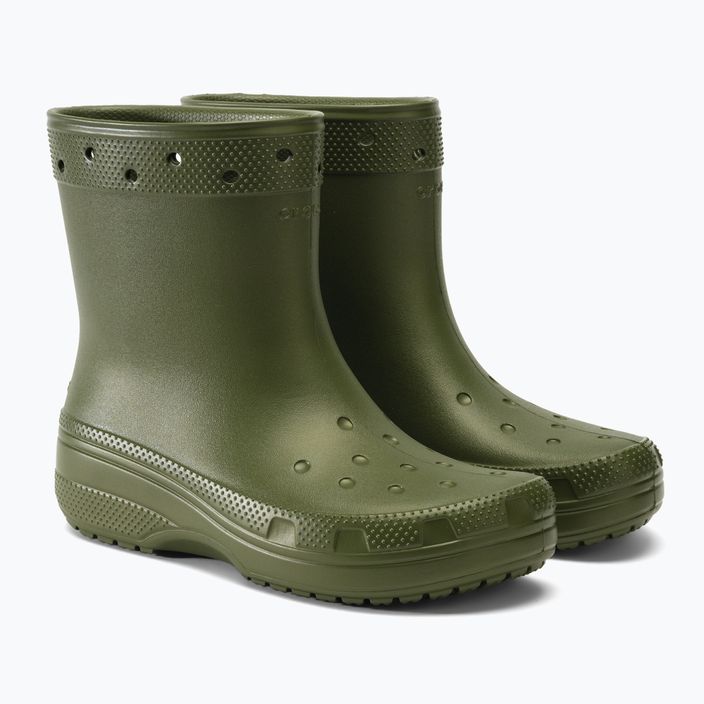 Vyriški lietaus batai Crocs Classic Rain Boot army green 4